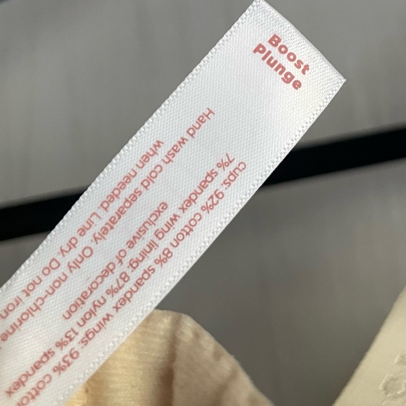 Cacique Bra Boost Plunge 40C Cotton Blend Tan - Picture 10 of 11